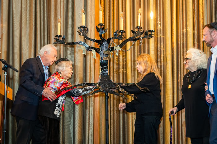 Over 150  attendees included Holocaust survivors, interfaith leaders and elected officials.