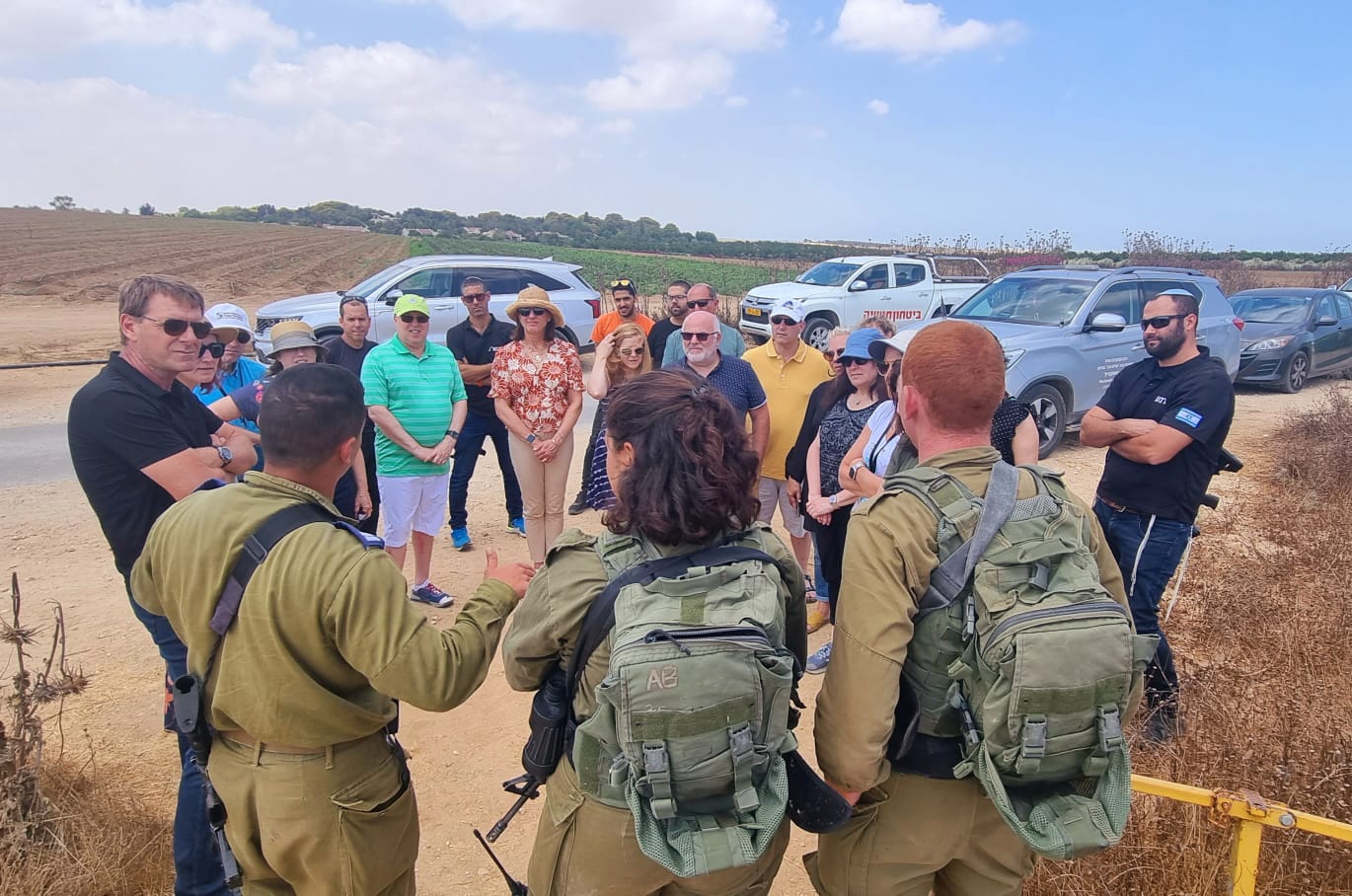 Security Tour_Iron Dome Soldiers