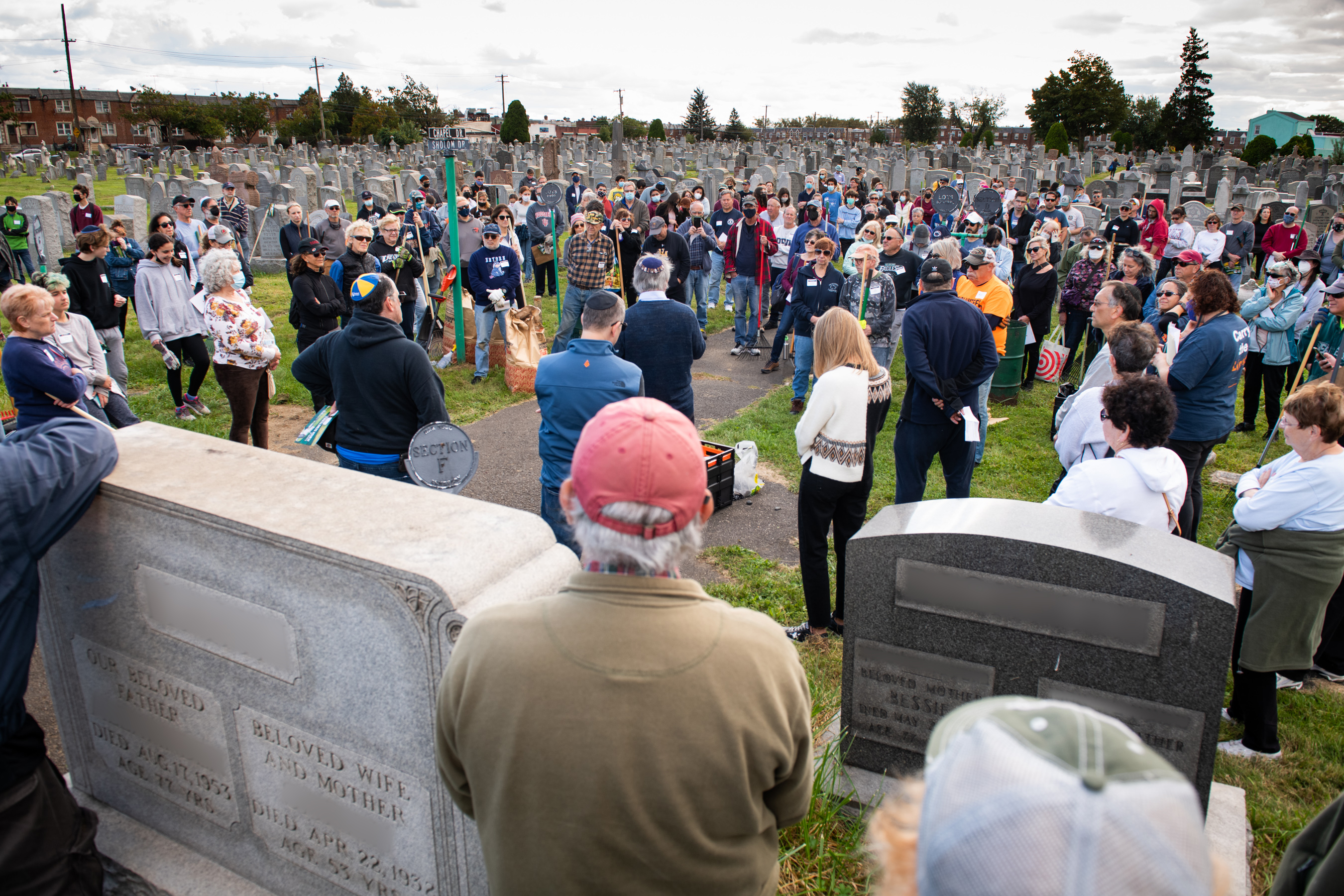 Cemetery Cleanup at Har Nebo