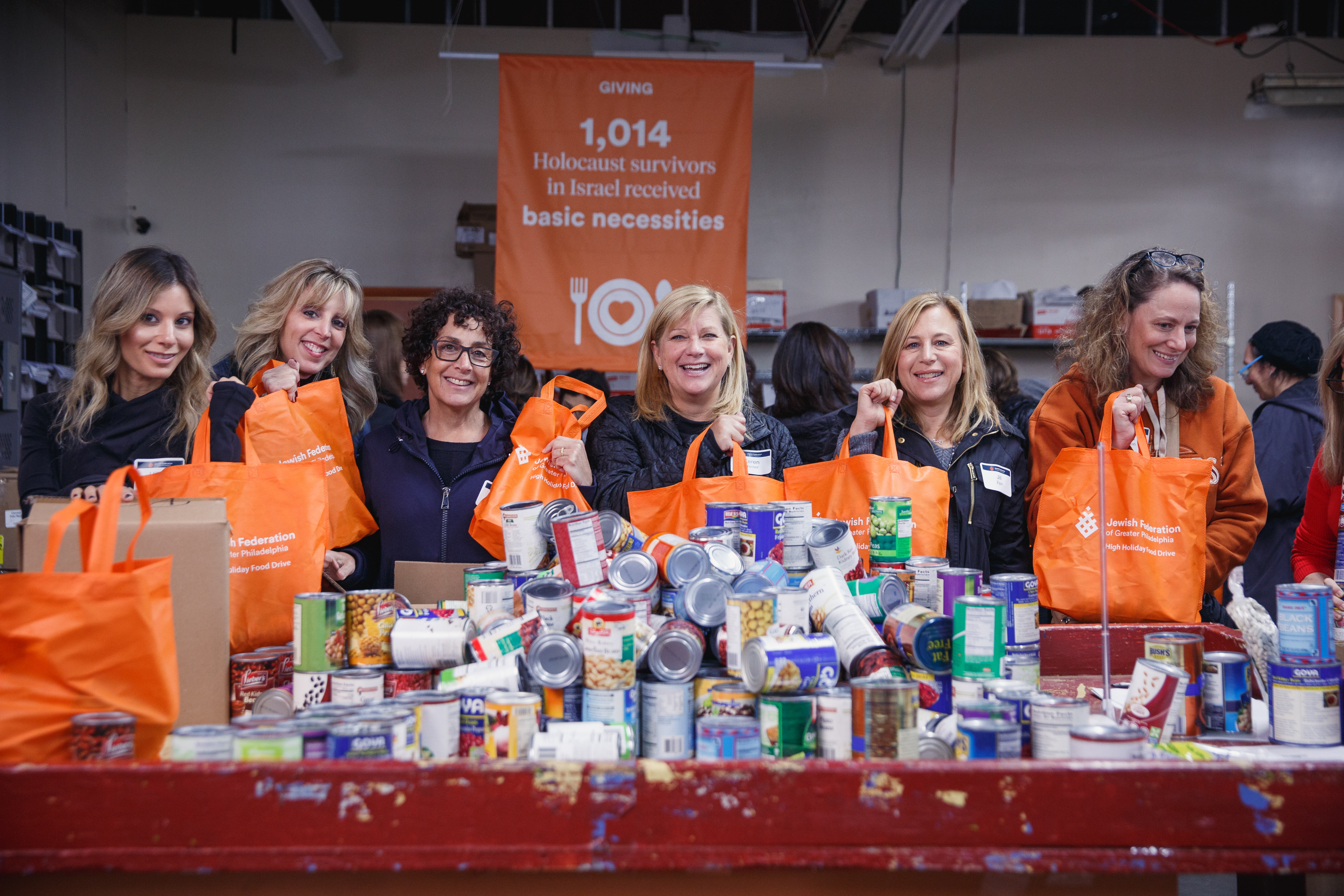 Take Action With Women's Philanthropy At The High Holiday Food Sort