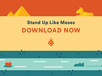 “Stand up Like Moses” Passover E-book (with Seder Discussion Guide)