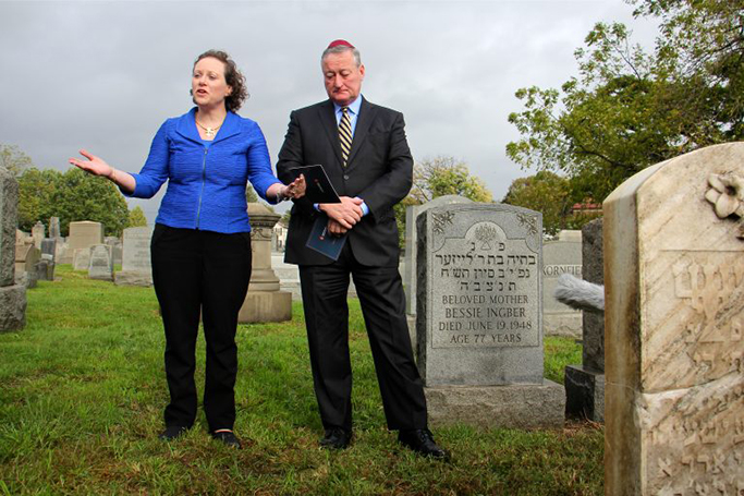 Donors chip in to restore Mt. Carmel headstones after rampage at Jewish cemetery in Philly