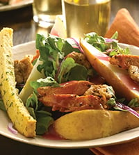 This Week's Nosh: Chicken, Pear & Arugula Salad