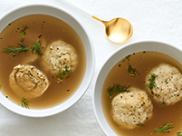 This Week's Nosh: Chicken Stuffed Matzo Balls