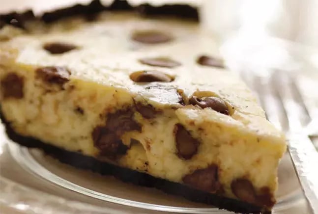 This Week's Nosh: Chocolate Chip Cheesecake