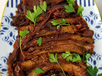 This Week's Nosh: Easy Oven-Seared Soy Silan Brisket