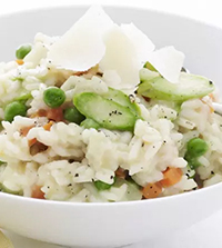 This Week's Nosh: Spring Vegetable Risotto