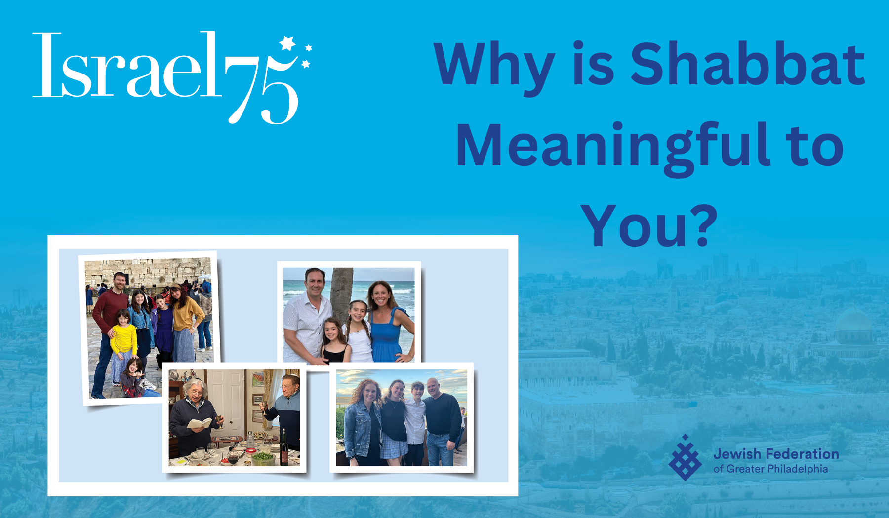 Why is Shabbat Meaningful to You?