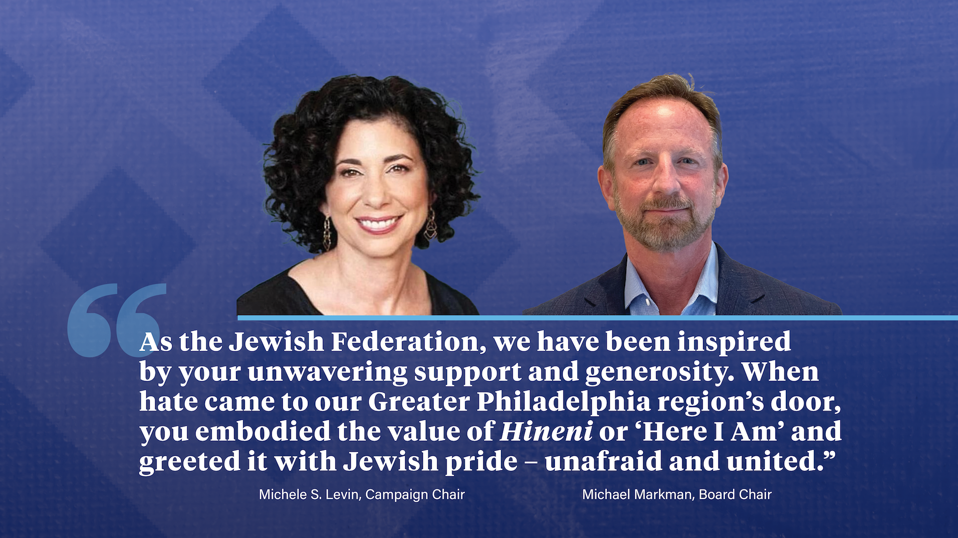 The Jewish Federation of Greater Philadelphia Reflects on a Year of Unity and Strength in Face of Adversity as Annual Campaign Comes to a Close