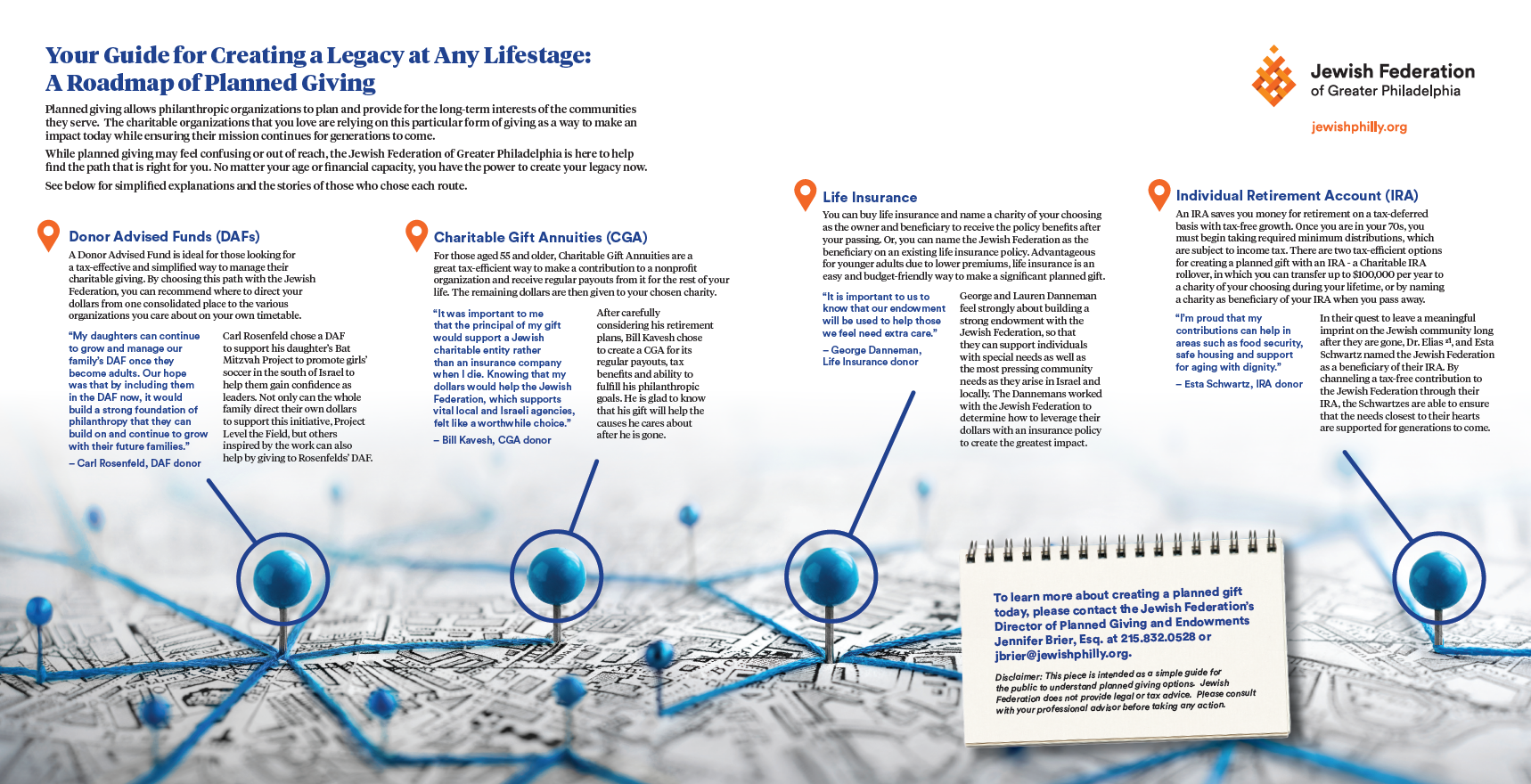 Your Guide for Creating a Legacy at Any Lifestage: A Roadmap of Planned Giving