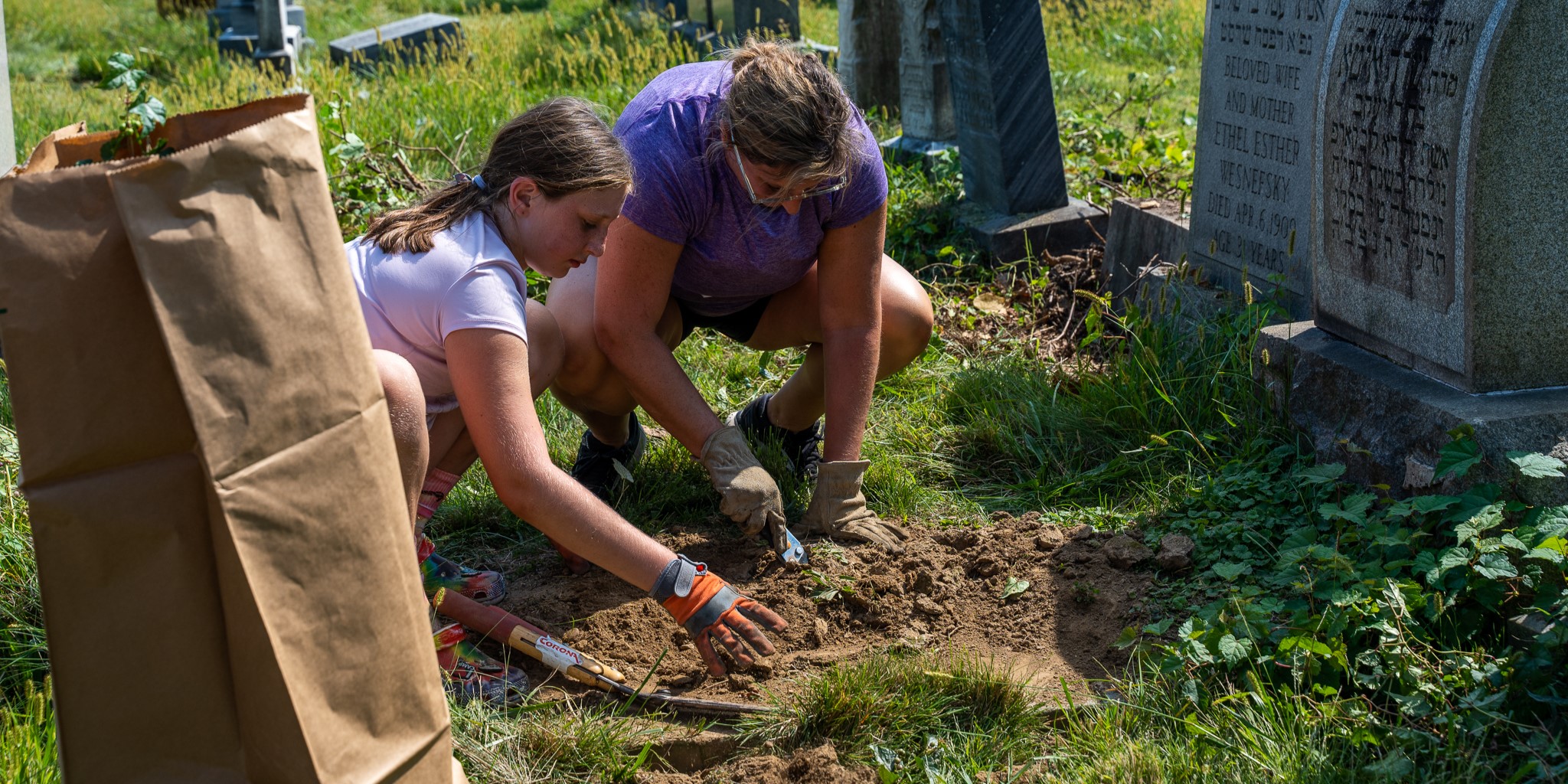 Creating a More Dignified Resting Place: Har Nebo Cemetery Cleanup