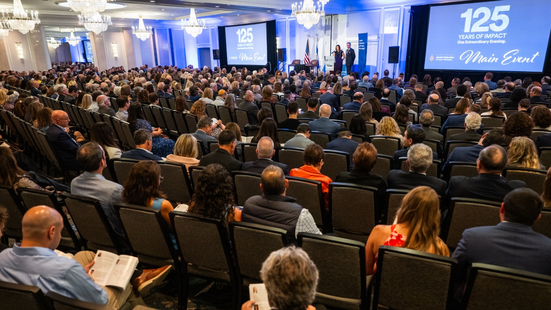 Over 600 People Attend the Jewish Federation of Greater Philadelphia’s Main Event